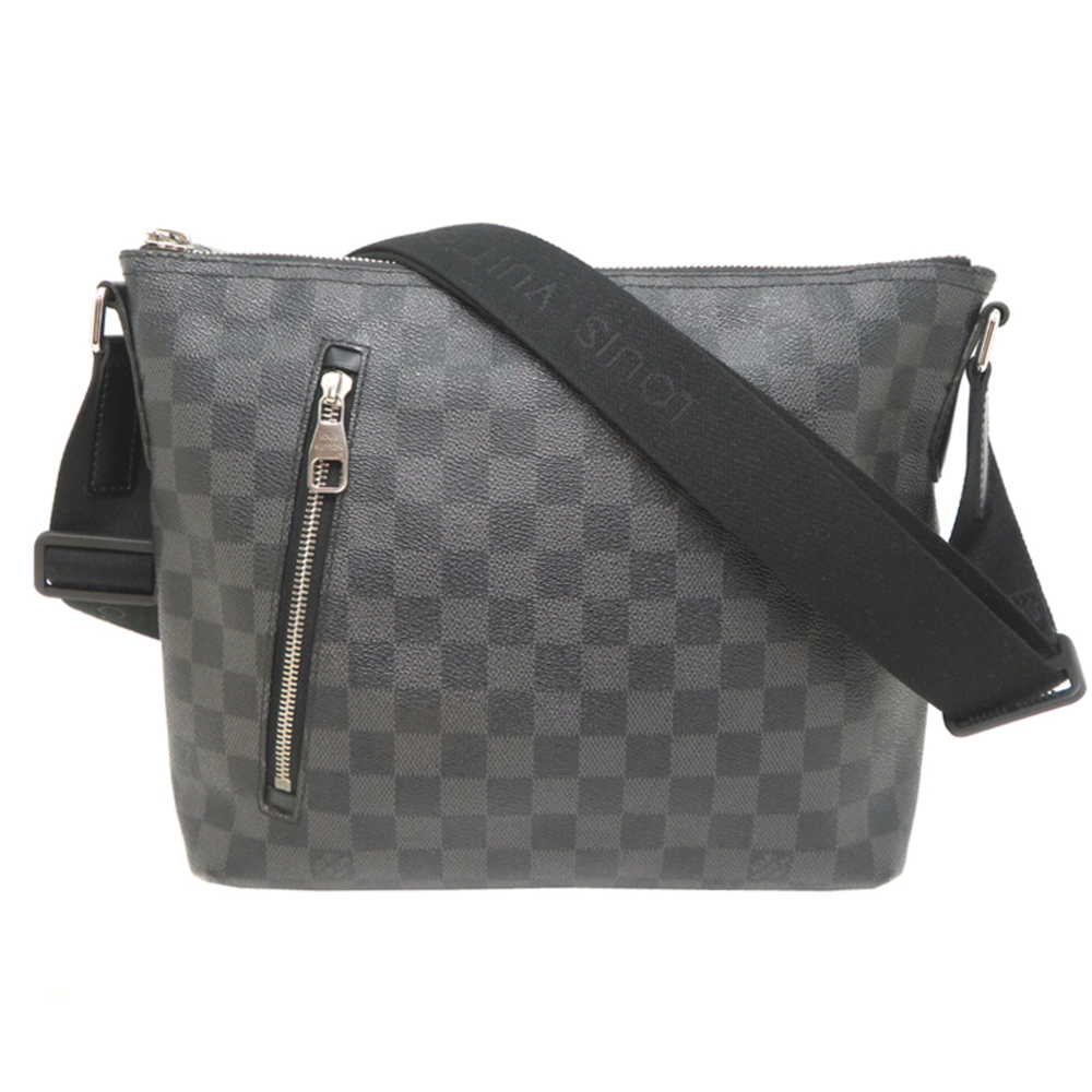 Louis Vuitton Mick PM Men's Shoulder Bag N41211 (Discontinued) Damier Graphit...